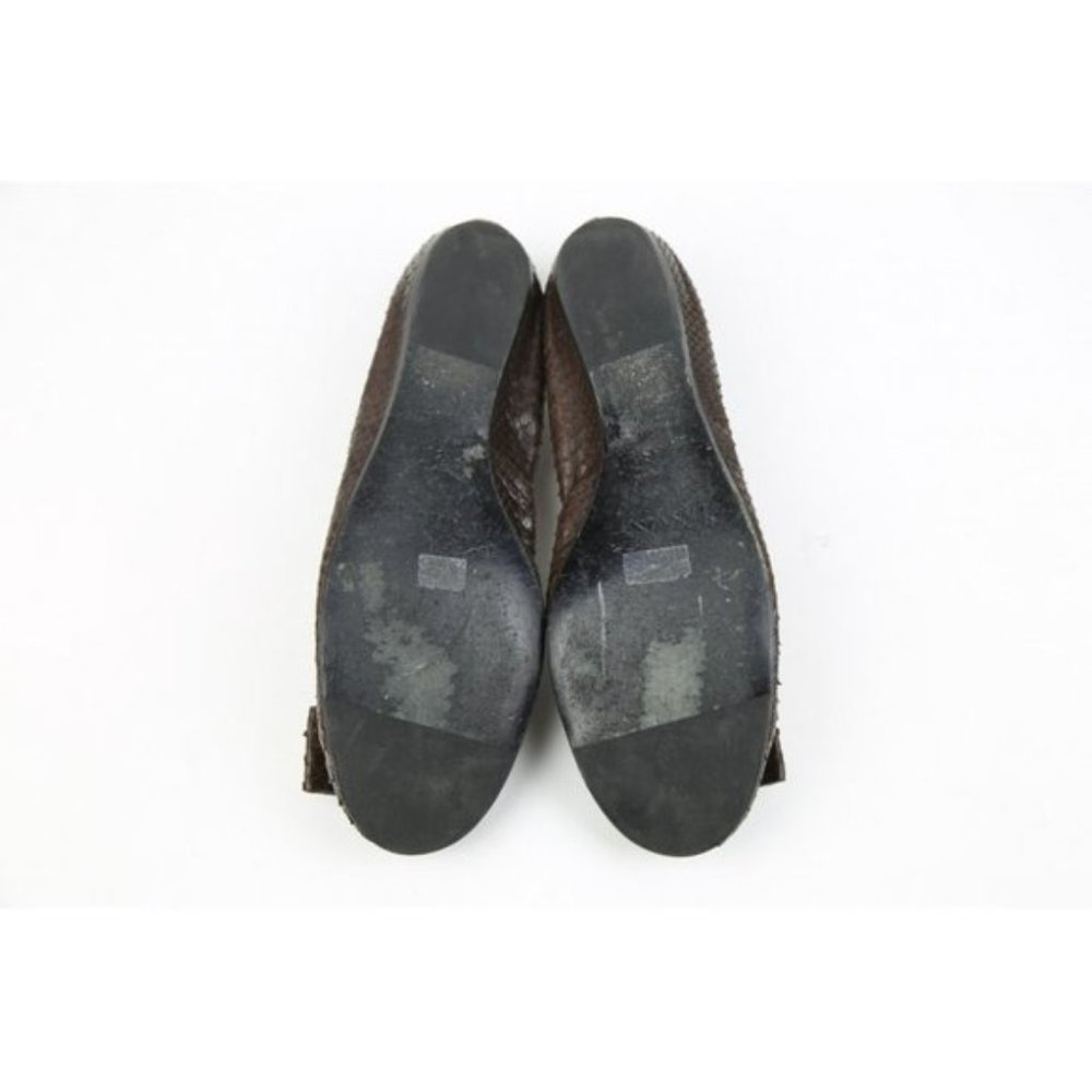 Lanvin Snakeskin Ballet Flats - Picture 5 of 8